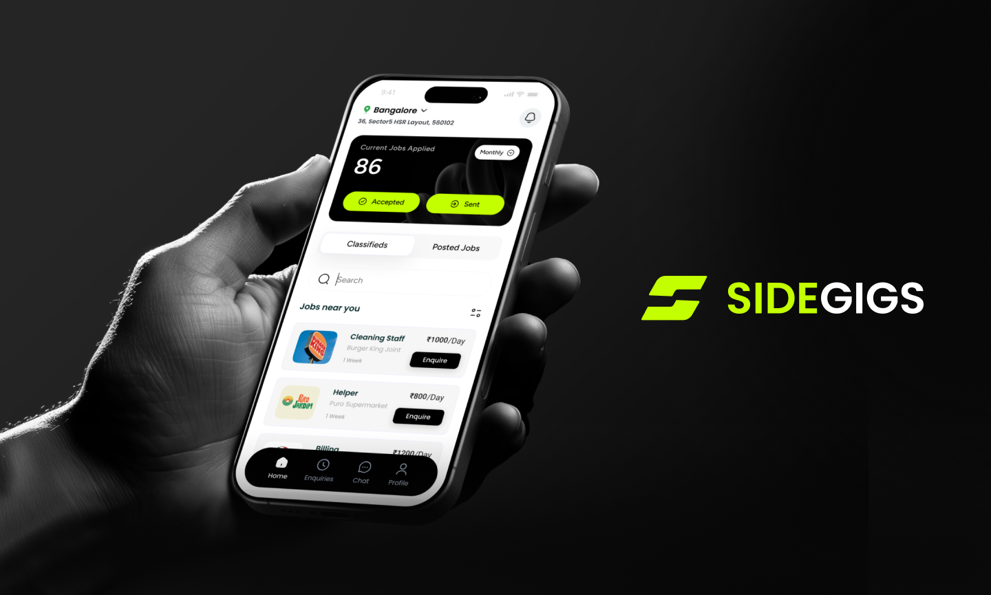 SideGigs (Personal Project)